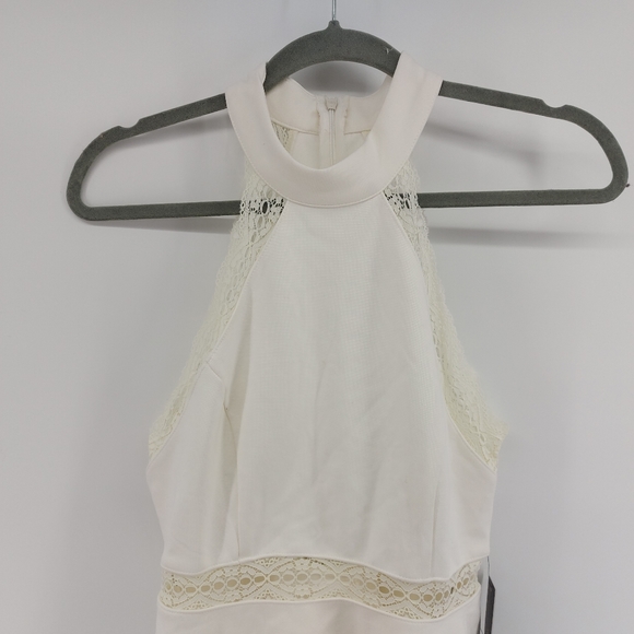 Lulu's Reach Out My Hand White Lace Skater Dress - Picture 9 of 13